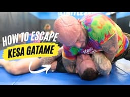 I Got SMASHED In Kesa Gatame... To Teach You How To Escape | BJJ Drilling Commentary