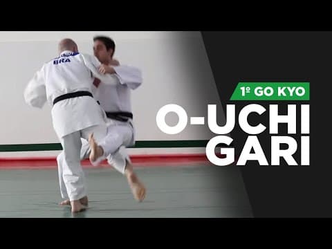 O-UCHI-GARI - 1º Go Kyo Judô