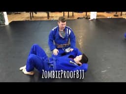 Baseball Bat Choke From Bottom Side - ZombieProofBJJ (Gi)