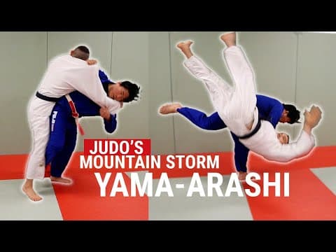This Is Technically Its Own Judo Throw - Yama Arashi