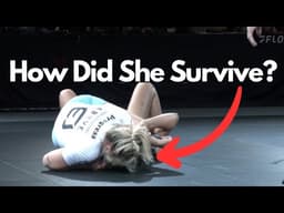 Ffion Davies Attacking a DEEP Arm Triangle - breakdown