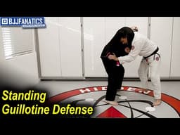 Standing Guillotine Defense by Henry Akins