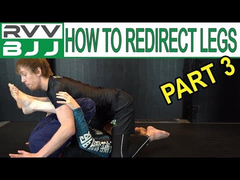 North South Conceptual Basics - Redirecting Your Opponent's Legs