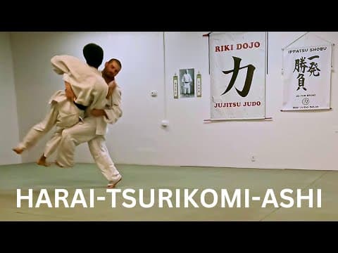 Harai-tsurikomi-ashi Tips | Riki Judo Dojo