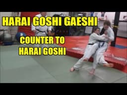 HARAI GOSHI GAESHI CUT AGAINST GRAIN OF THROW
