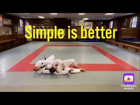 Easy turnover to Kami shiho Gatame