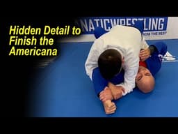 Learn A Hidden Detail To Finish The Americana by Henry Akins (Rickson Gracie Black Belt)